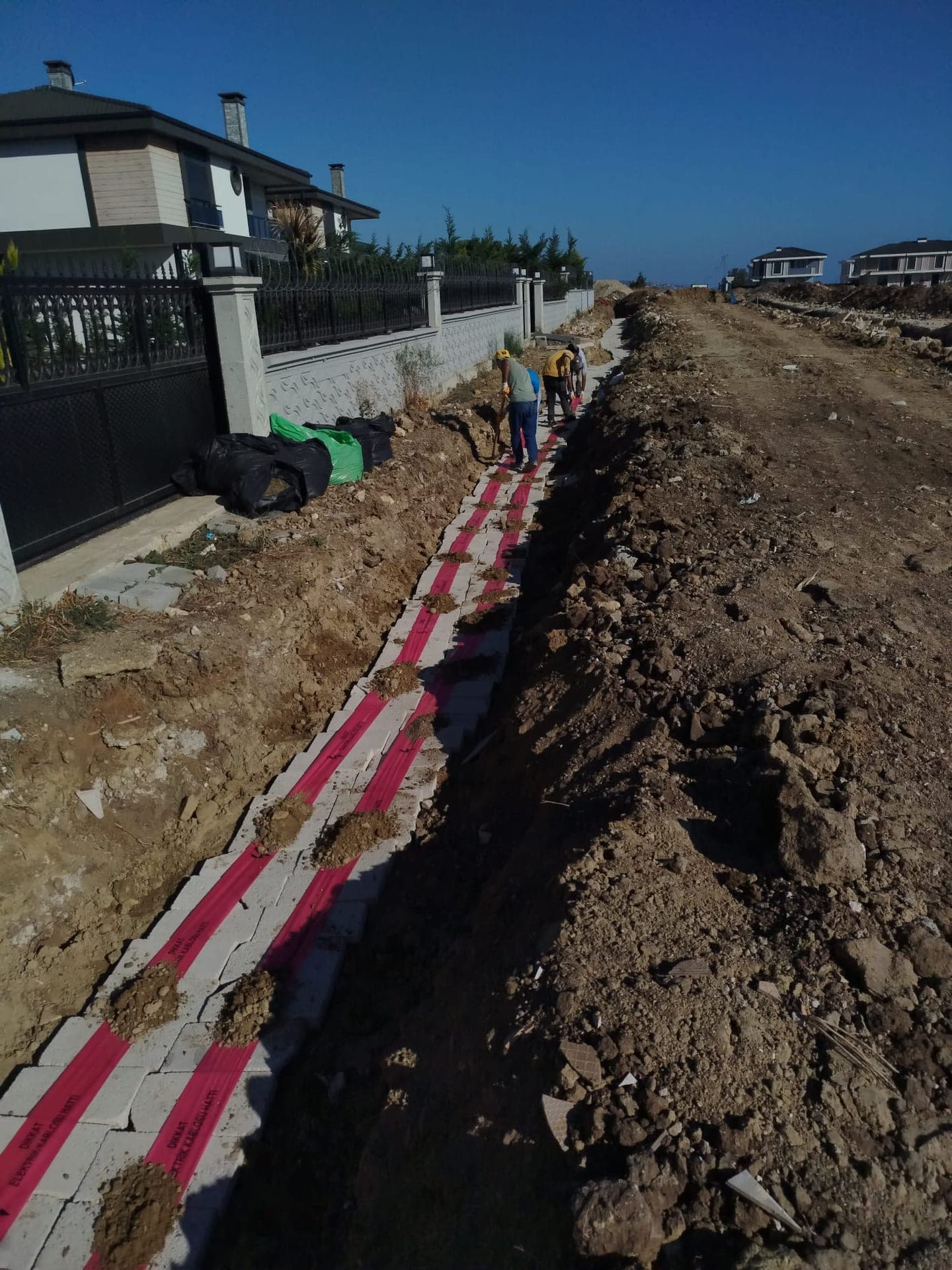 Ünal Altyapı — Parsel altyapı bağlantısı